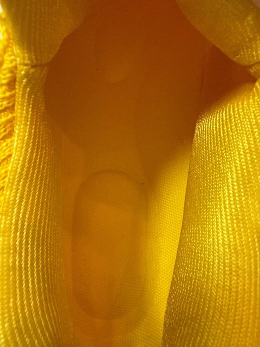 Just So Mens US 9 Lightweight Yellow Walking Sneakers With Strap Detail - Picture 5 of 8